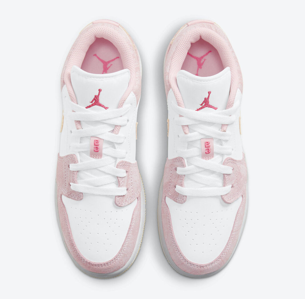 Air Jordan 1 Low GS Ice Cream Drip CW7104601 Release Date Info