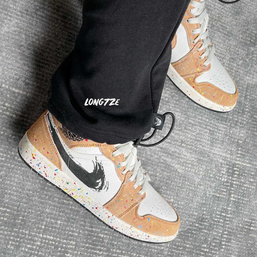 Air Jordan 1 Mid SE Brushstroke DA8005100 Release Date Info SneakerFiles