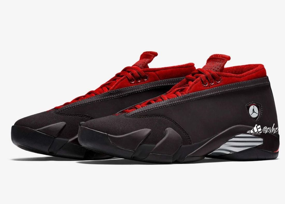 black and red jordan 14 release date