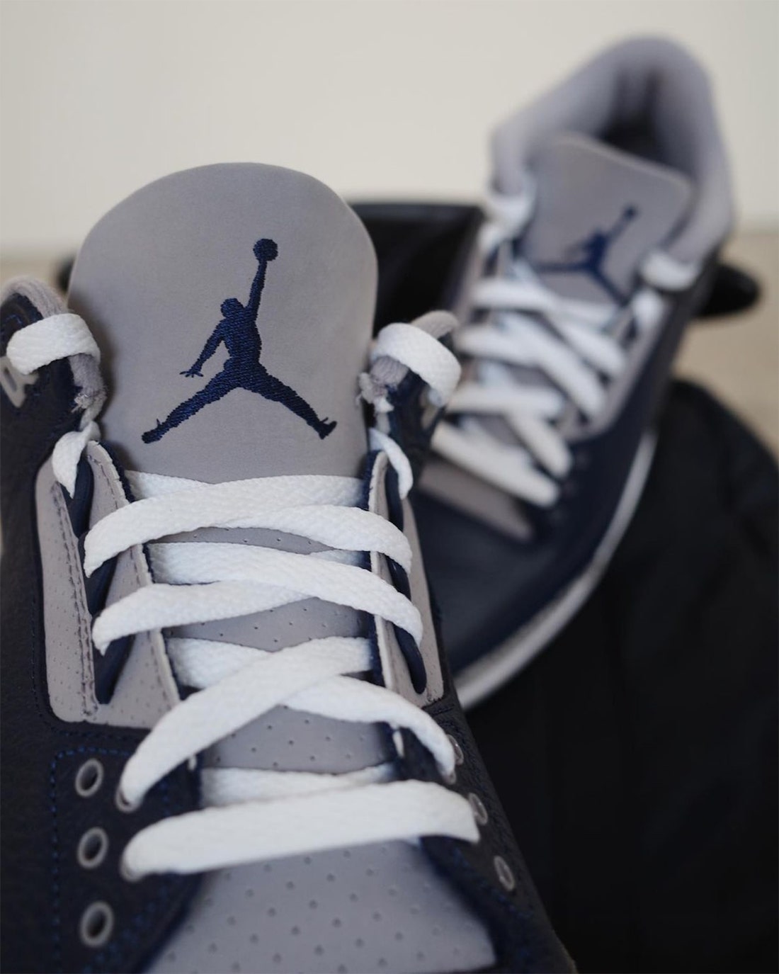 Air Jordan 3 Georgetown Midnight Navy CT8532-401 Release Price