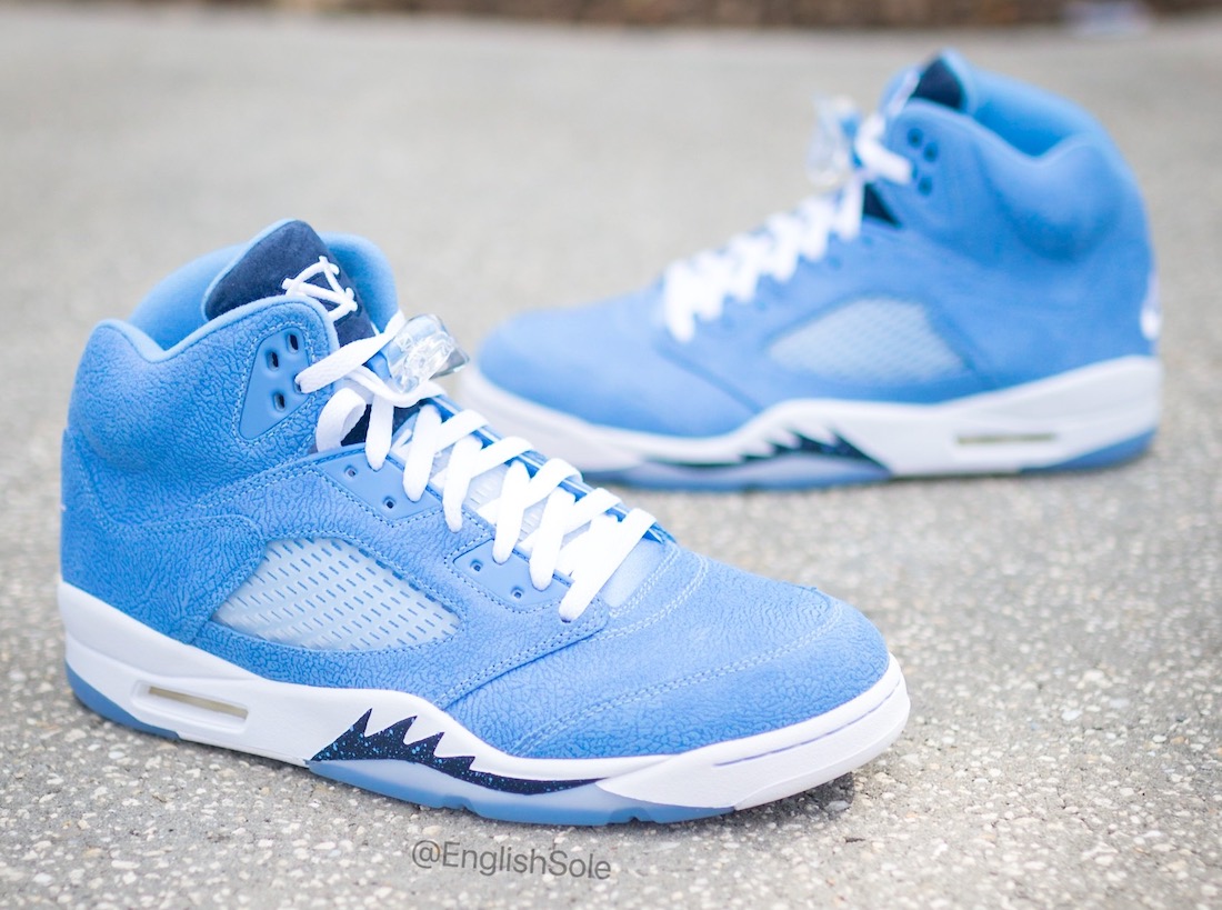 Air Jordan 5 UNC North Carolina PE