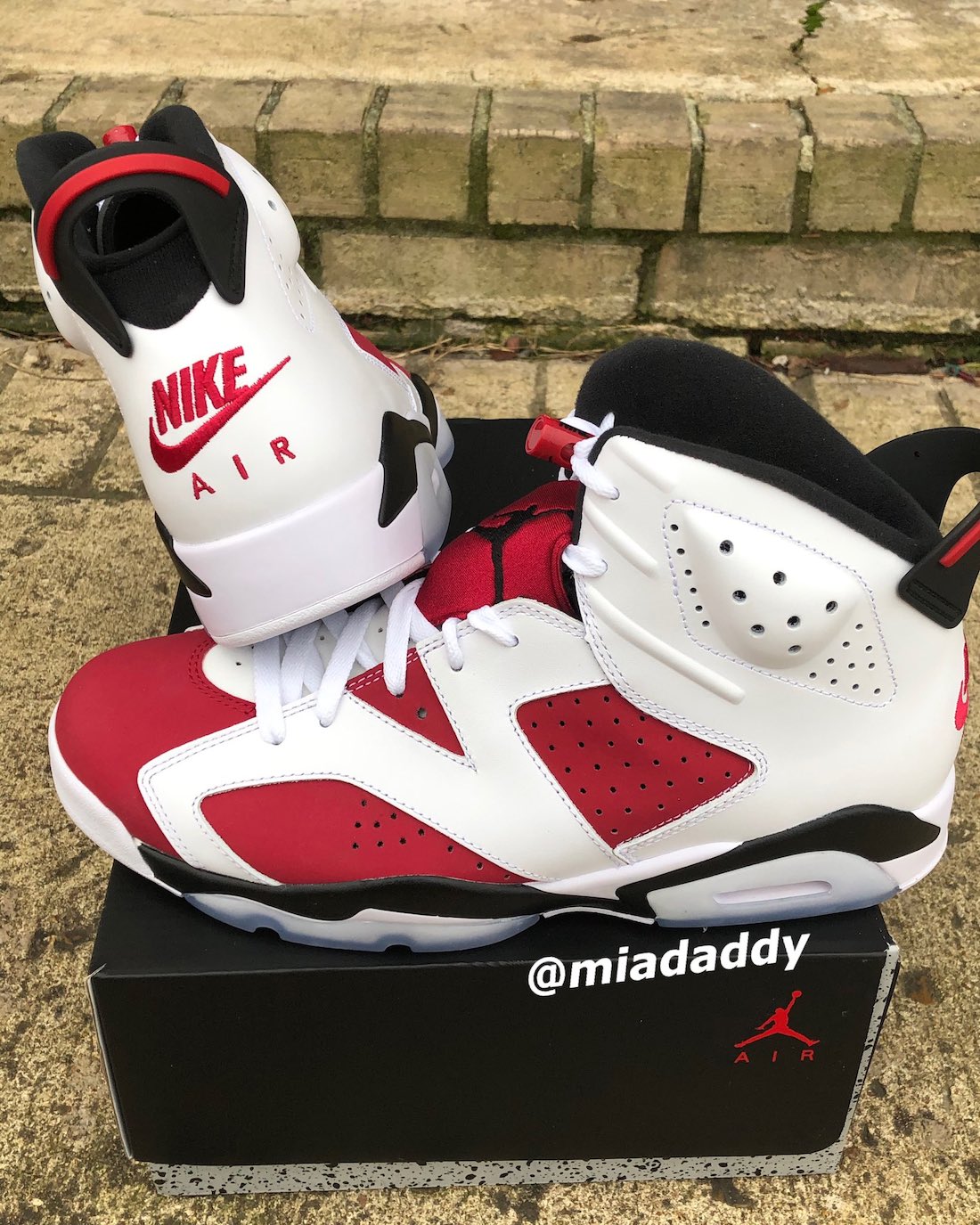 jordan 6 carmine red