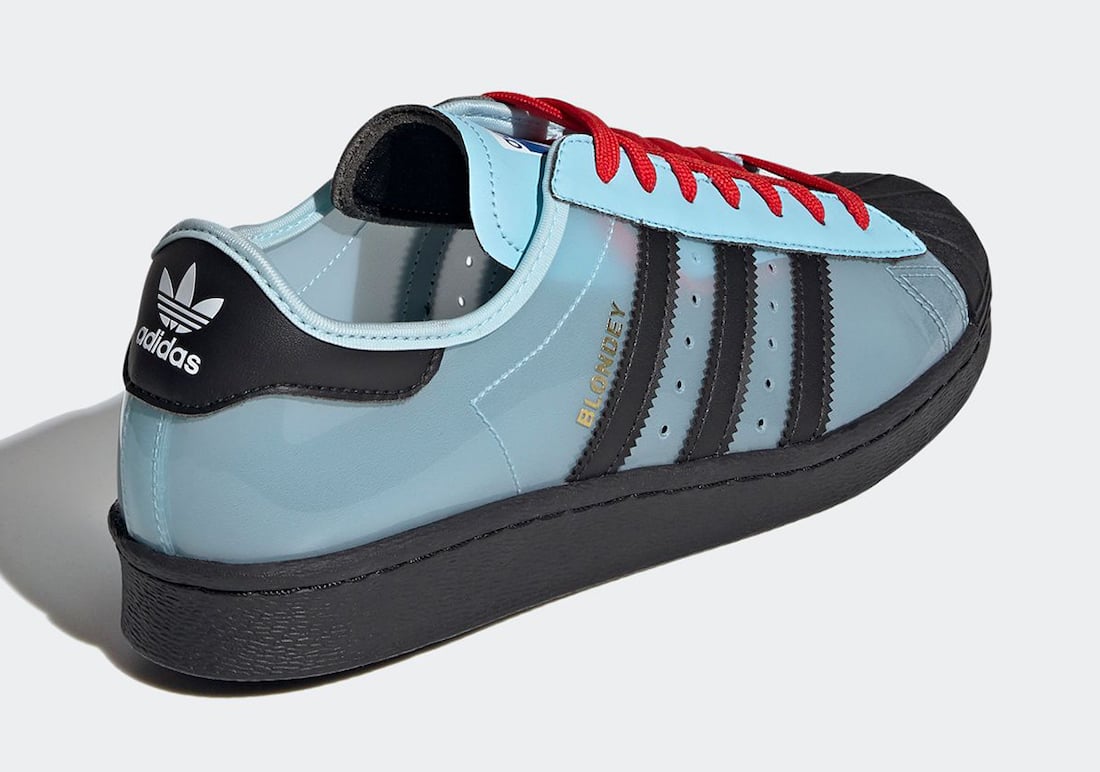 Blondey McCoy adidas Superstar Icey Blue H03341 Release Date Info