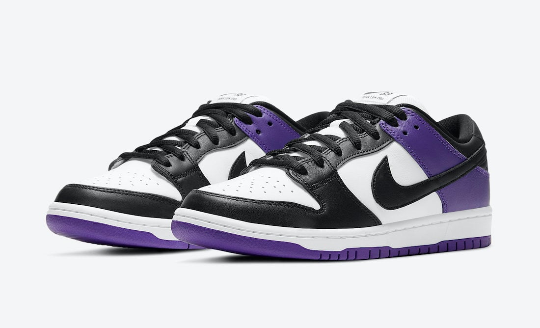 purple nike dunk