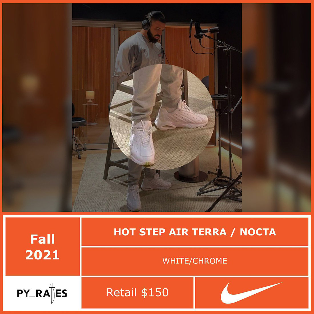 Drake NOCTA Nike Hot Step Air Terra Release Date Info