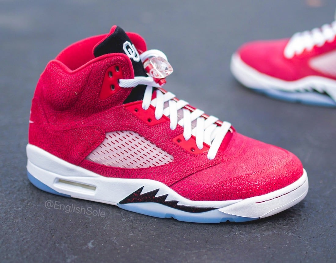 Detailed Look at the Air Jordan 5 ‘Oklahoma’ PE