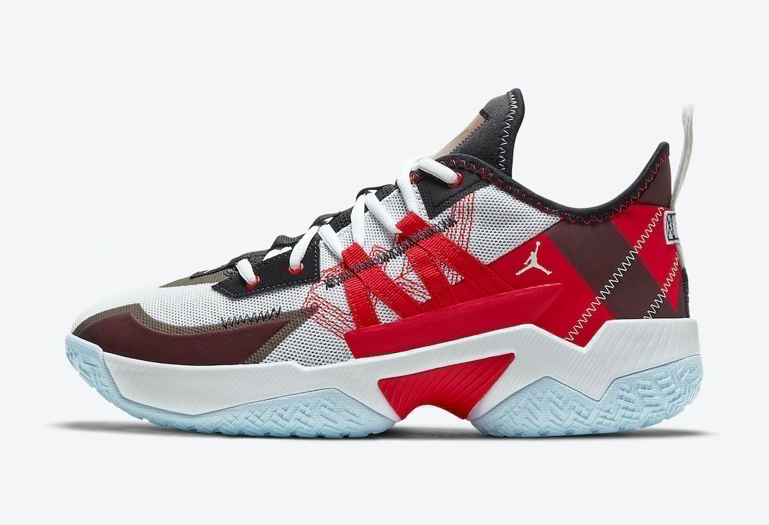 Jordan Westbrook One Take II White Red Brown CW2458-106 Release Date Info