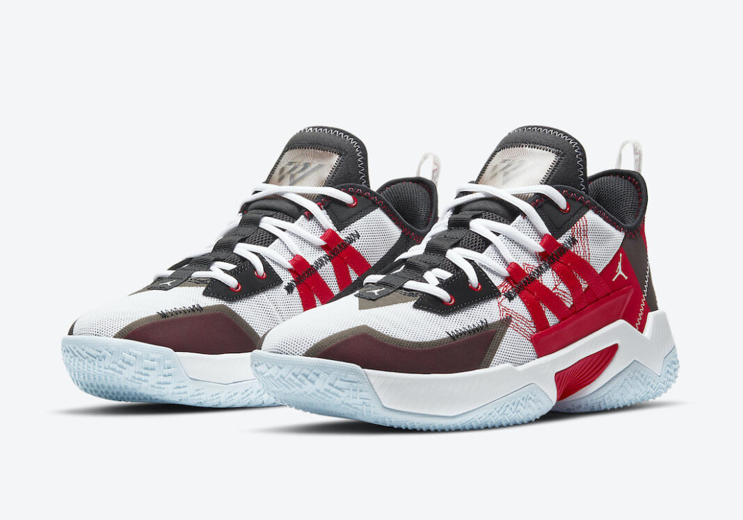 Jordan Westbrook One Take II White Red Brown CW2458-106 Release Date Info | SneakerFiles