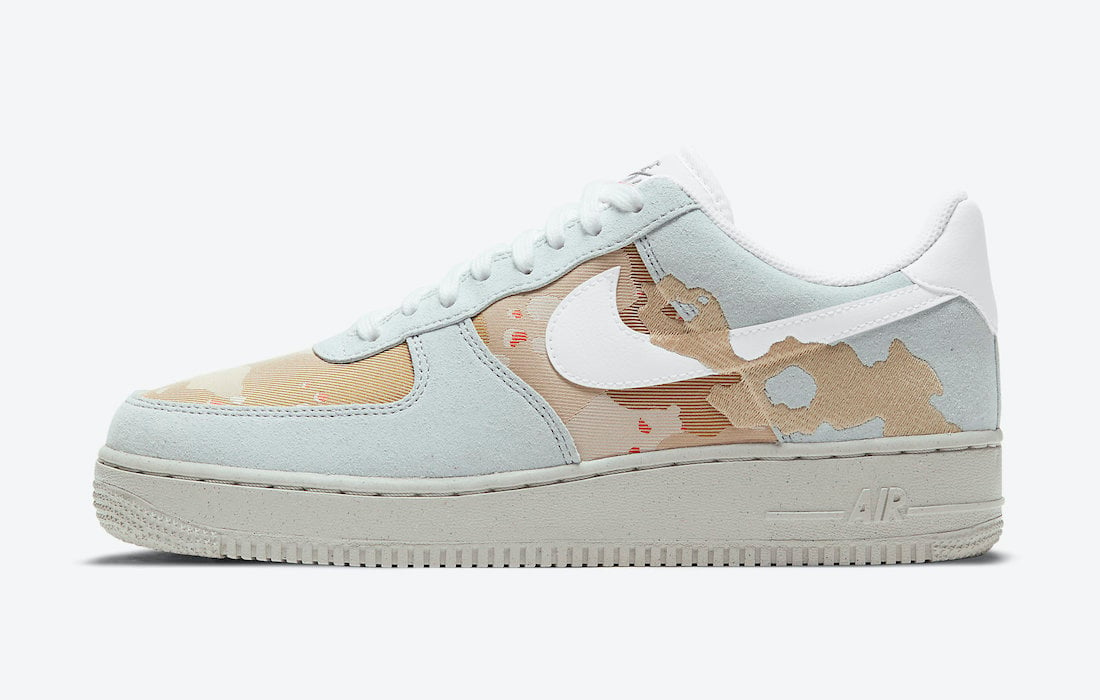 Nike Air Force 1 07 LX Desert Camo DD1175-001 Release Date Info