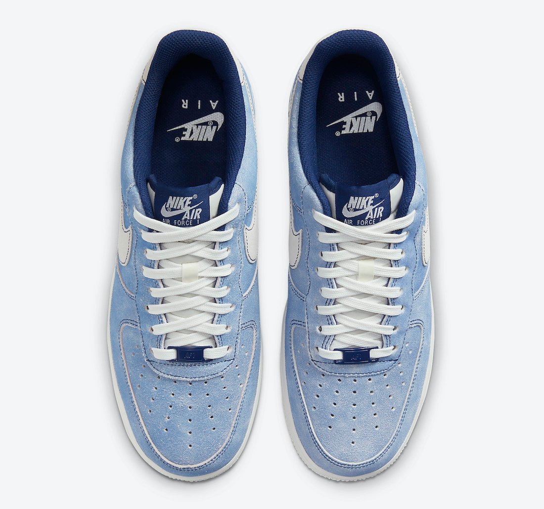 Nike Air Force 1 Low Dusty Blue Suede DH0265-400 Release Date Info