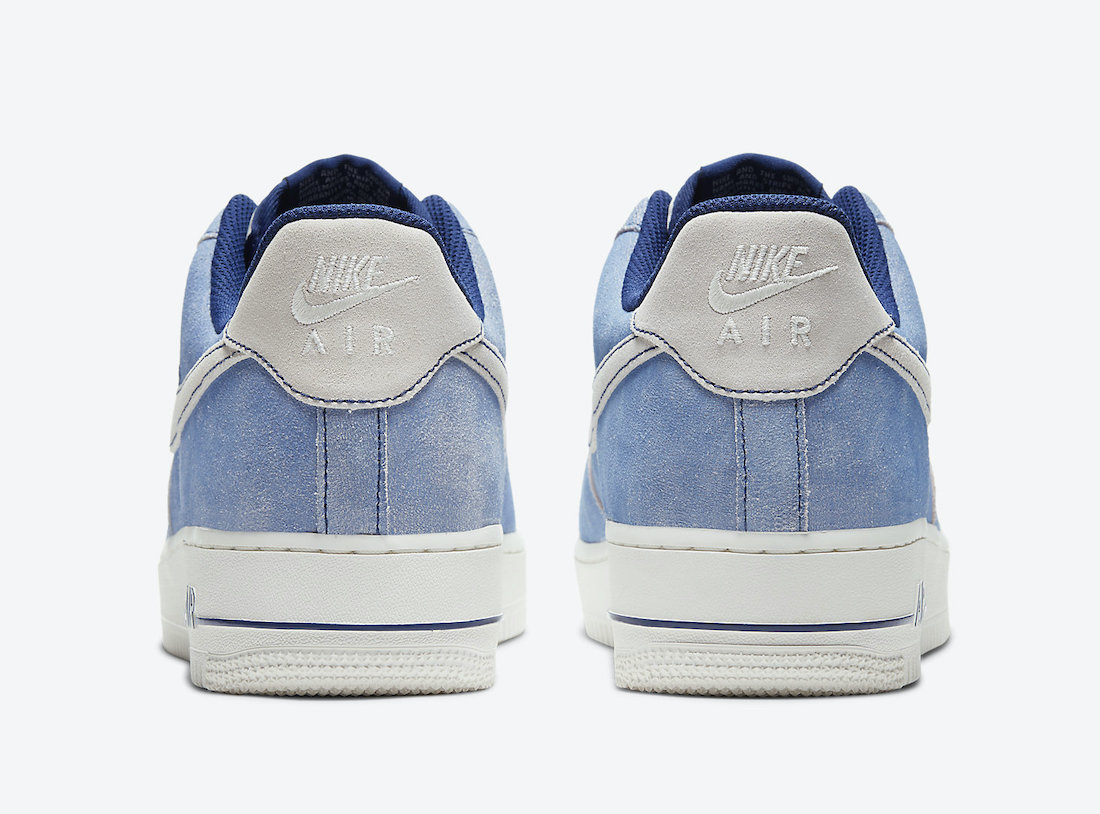 Nike Air Force 1 Low Dusty Blue Suede DH0265-400 Release Date Info