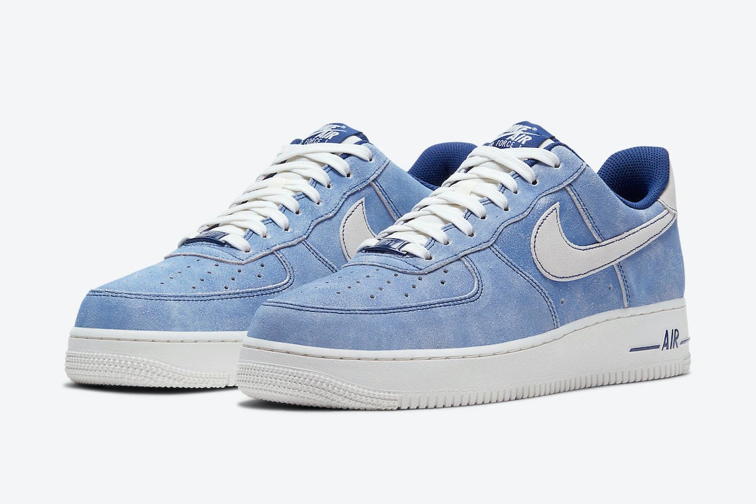 jordan air force 1 blue and white