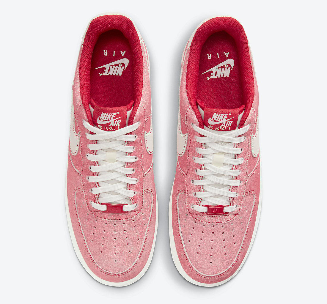 Nike Air Force 1 Low Dusty Red Suede DH0265-600 Release Date Info