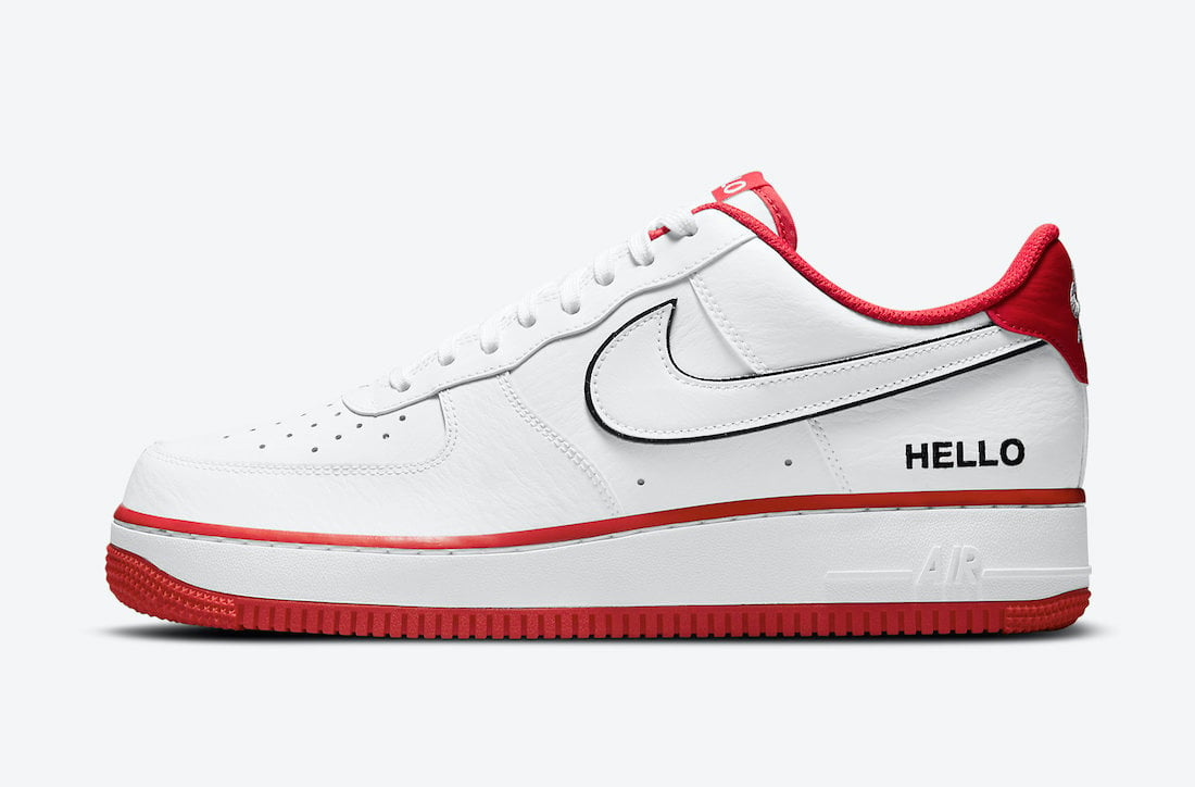 Nike Air Force 1 Low Hello CZ0327-100 Release Date Info