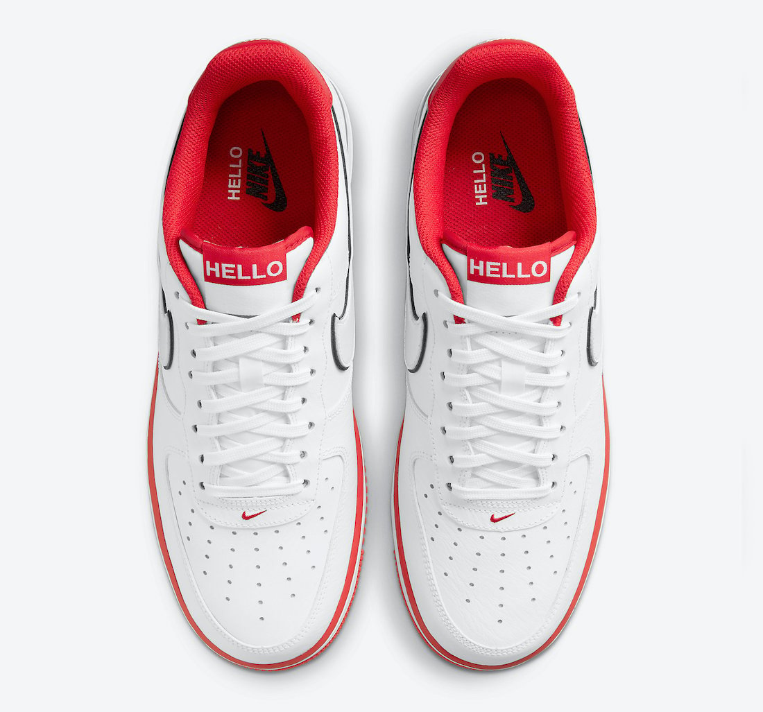 Nike Air Force 1 Low Hello CZ0327-100 Release Date Info