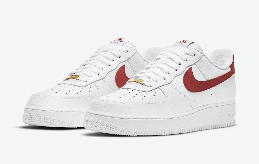 new red and white air force 1