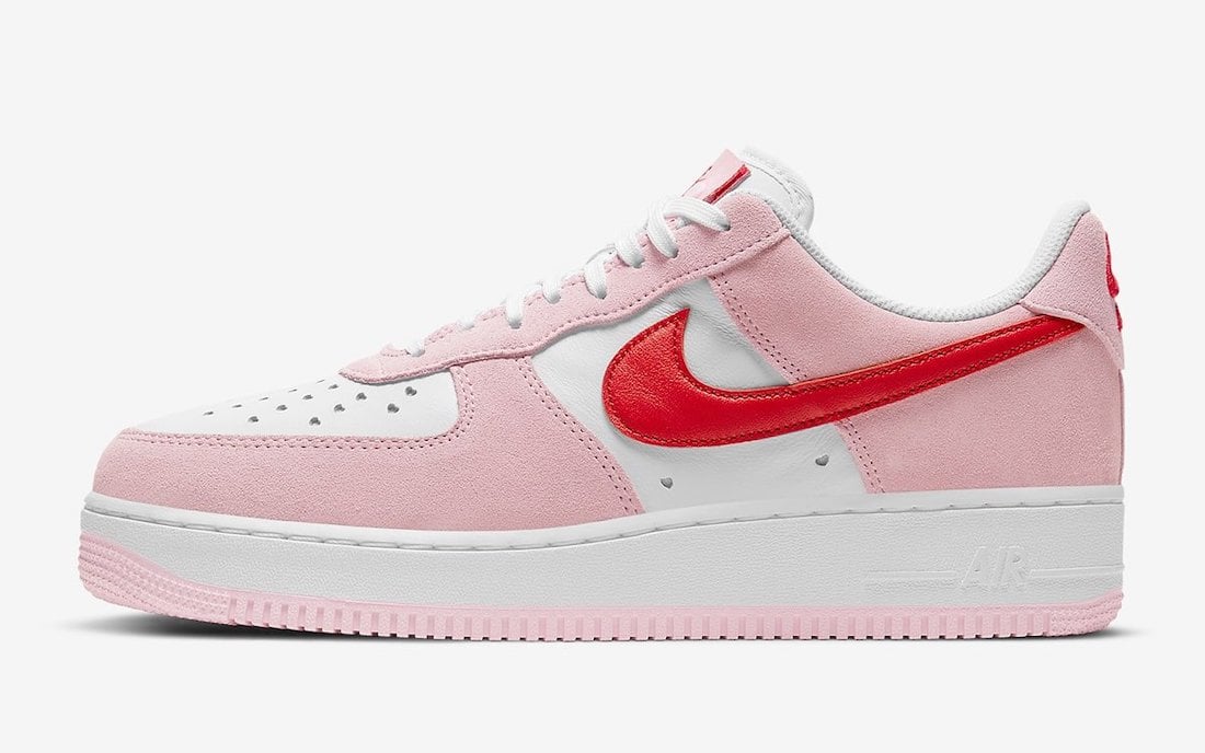 Nike Air Force 1 Low Valentines Day DD3384-600 Release Date Info