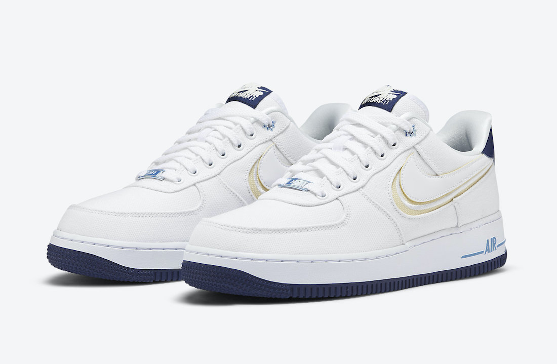 Nike Air Force 1 Low White Canvas 