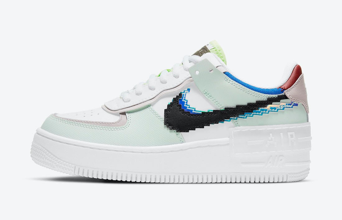 Nike Air Force 1 Shadow Pixel CV8480-300 Release Date Info