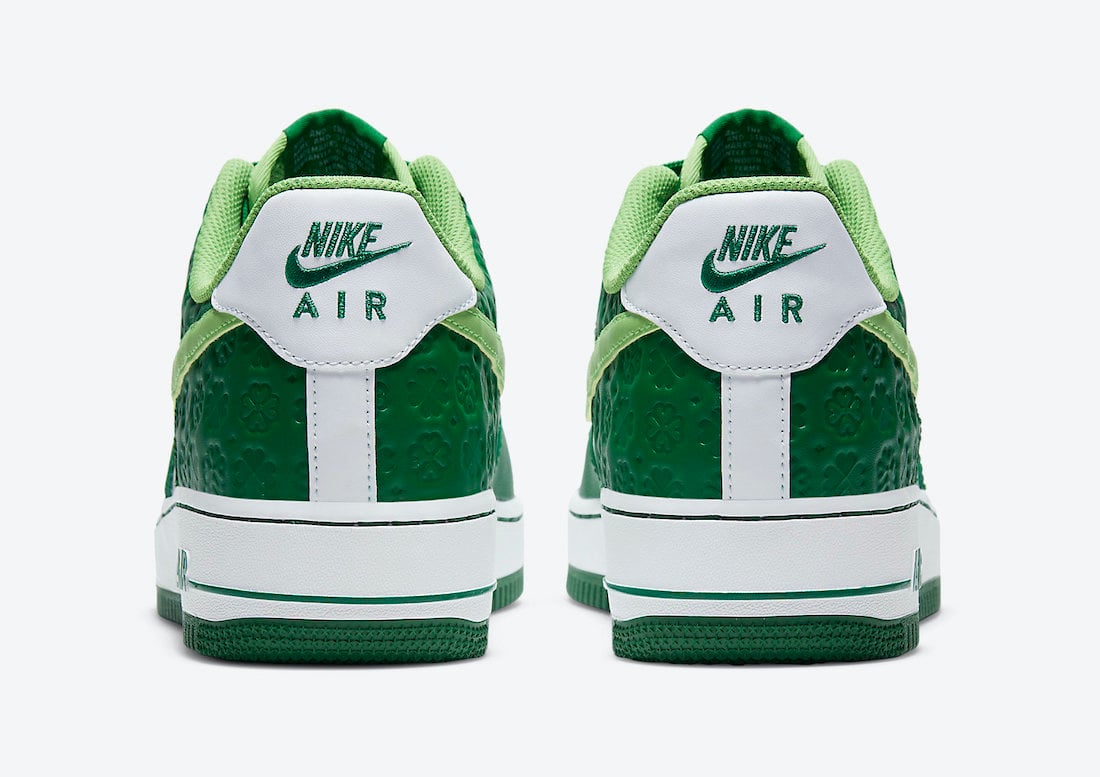 Nike Air Force 1 St. Patricks Day DD8458-300 Release Date Info