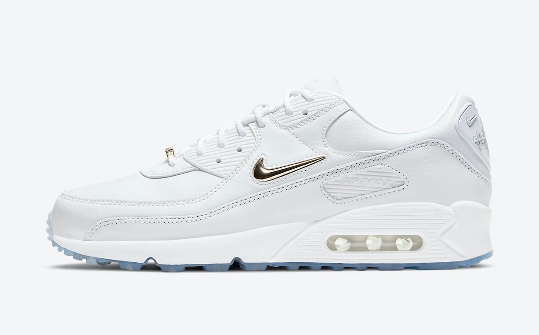 Nike Air Max 90 Pirate Radio White Gold CW4070-100 Release Date Info