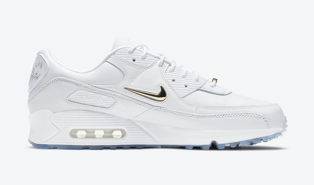 Nike Air Max 90 Pirate Radio White Gold CW4070-100 Release Date Info