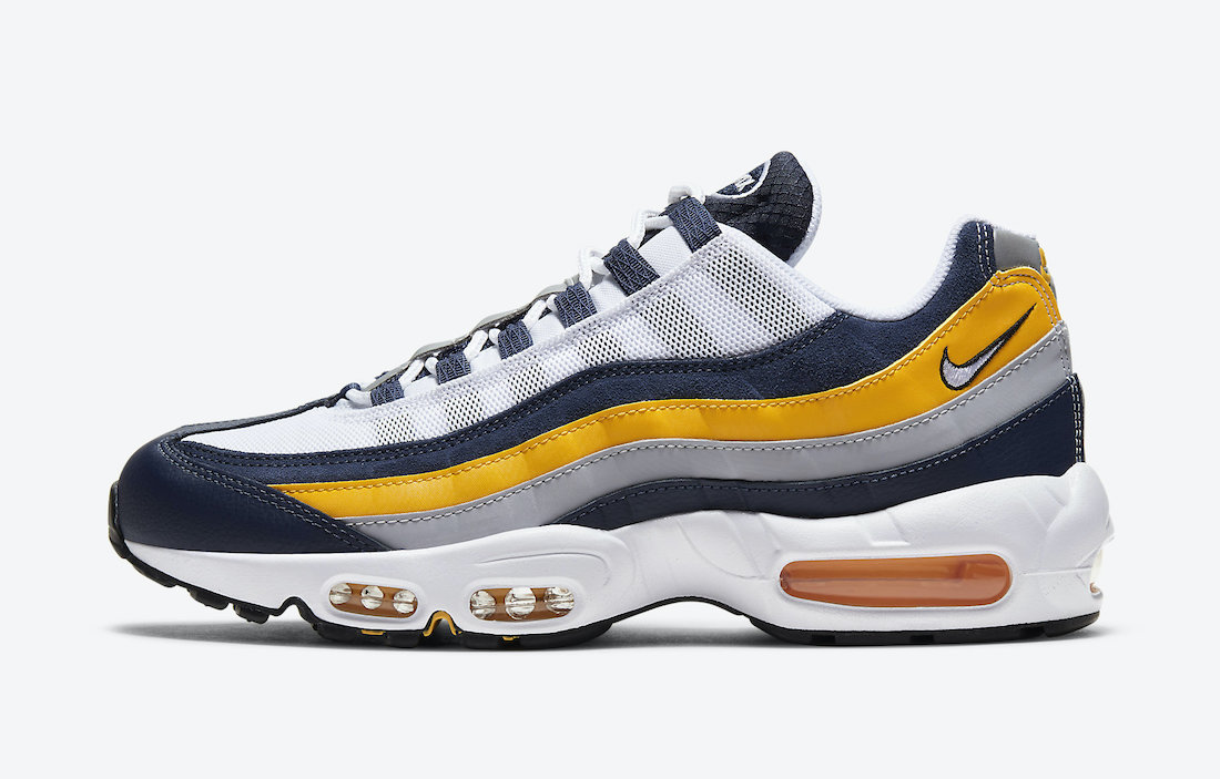 Nike Air Max 95 White Navy Gold CZ0191-400 Release Date Info