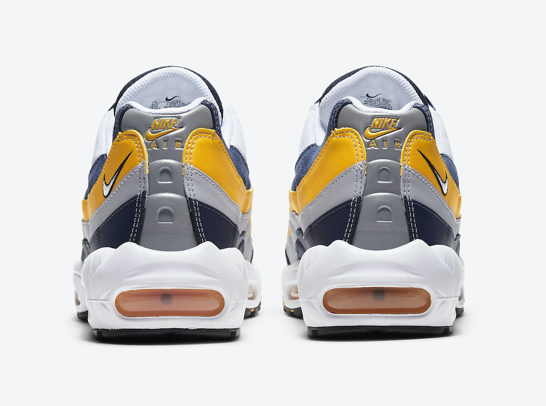 Nike Air Max 95 White Navy Gold CZ0191-400 Release Date Info