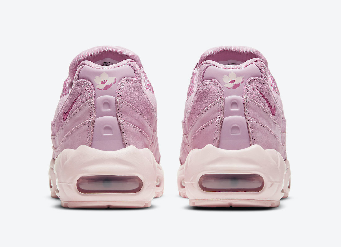 Nike Air Max 95 WMNS Pink Suede DD5398-615 Release Date Info