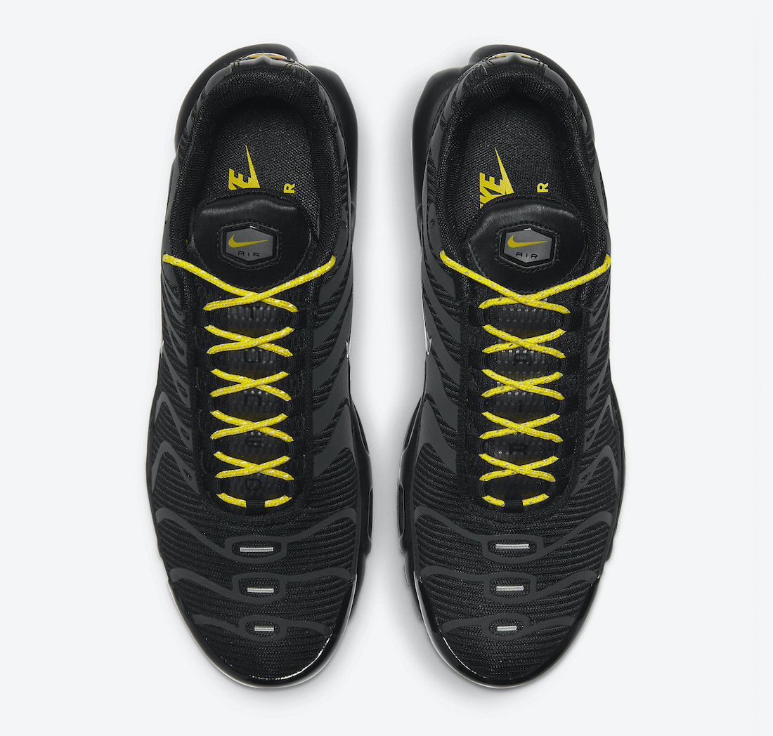 Nike Air Max Plus Black Yellow DD7112-002 Release Date Info