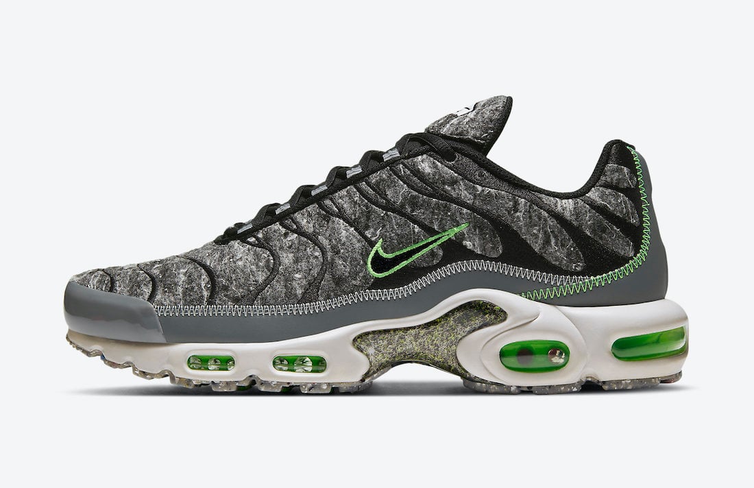 Nike Air Max Plus Essential Crater Electric Green DA9326-001 Release Date Info