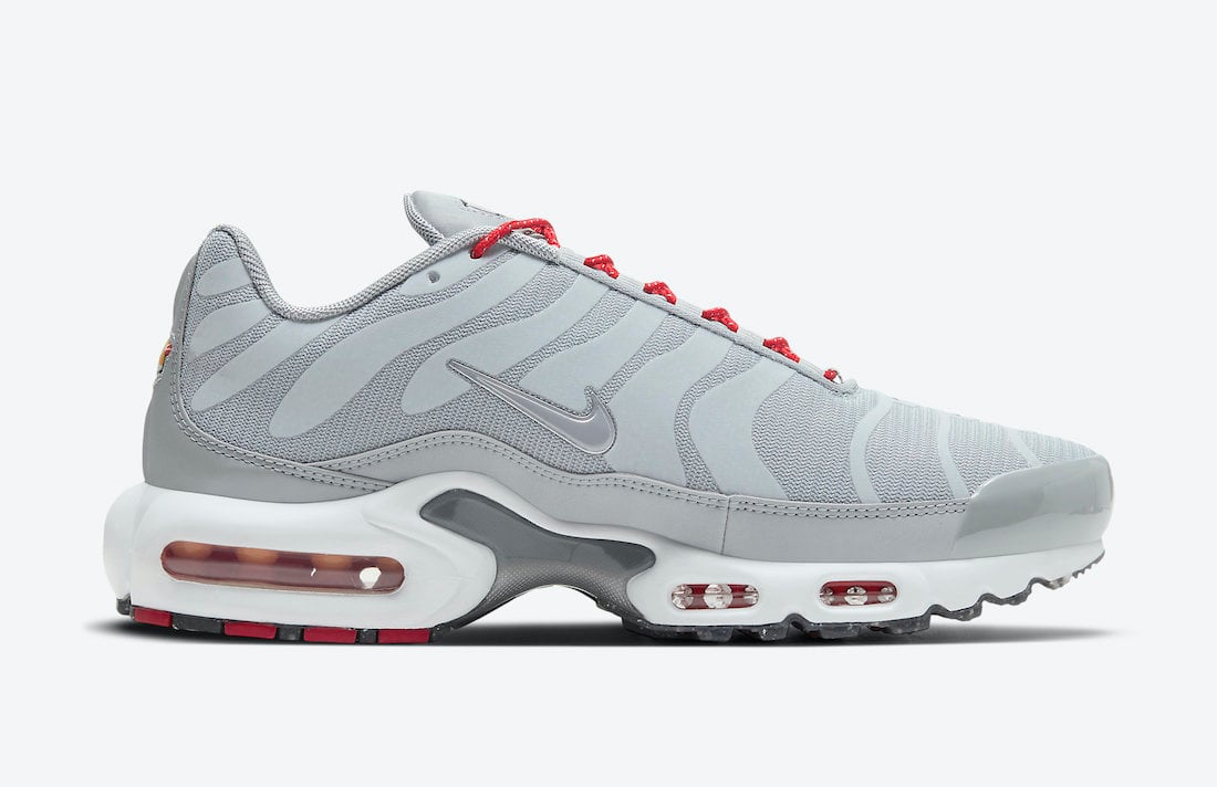 Nike Air Max Plus Grey Red DD7112-001 Release Date Info | SneakerFiles