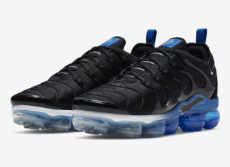 vapormax black and blue