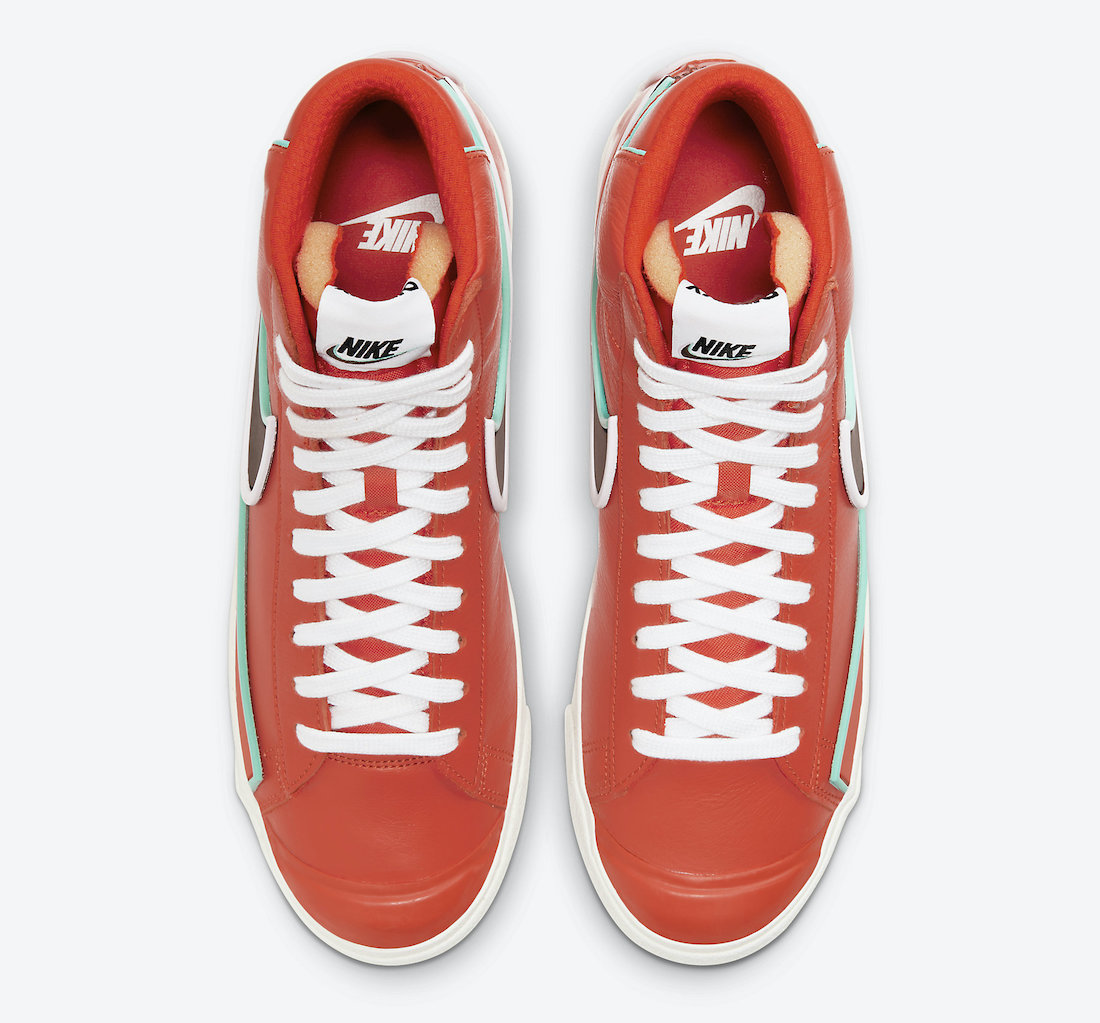 Nike Blazer Mid 77 Infinite Orange DA7233-800 Release Date Info