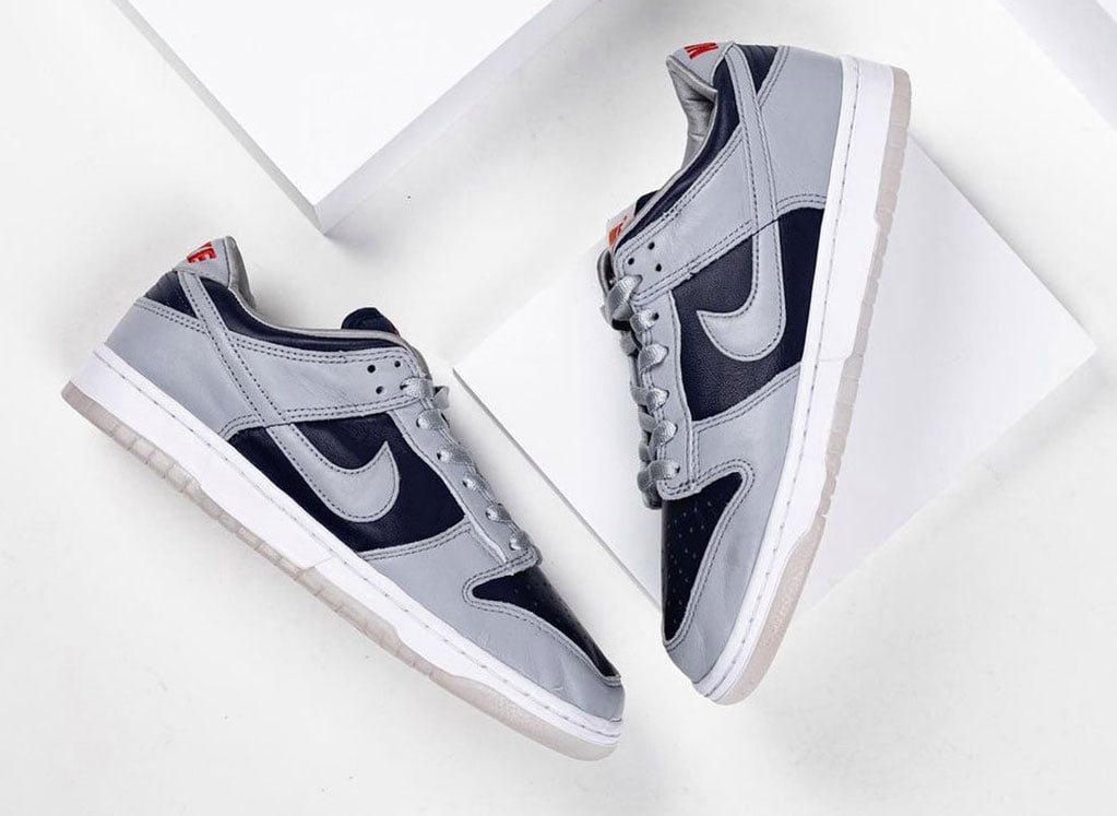 Nike Dunk Low College Navy Wolf Grey University Red DD1768-400 Release Date Info