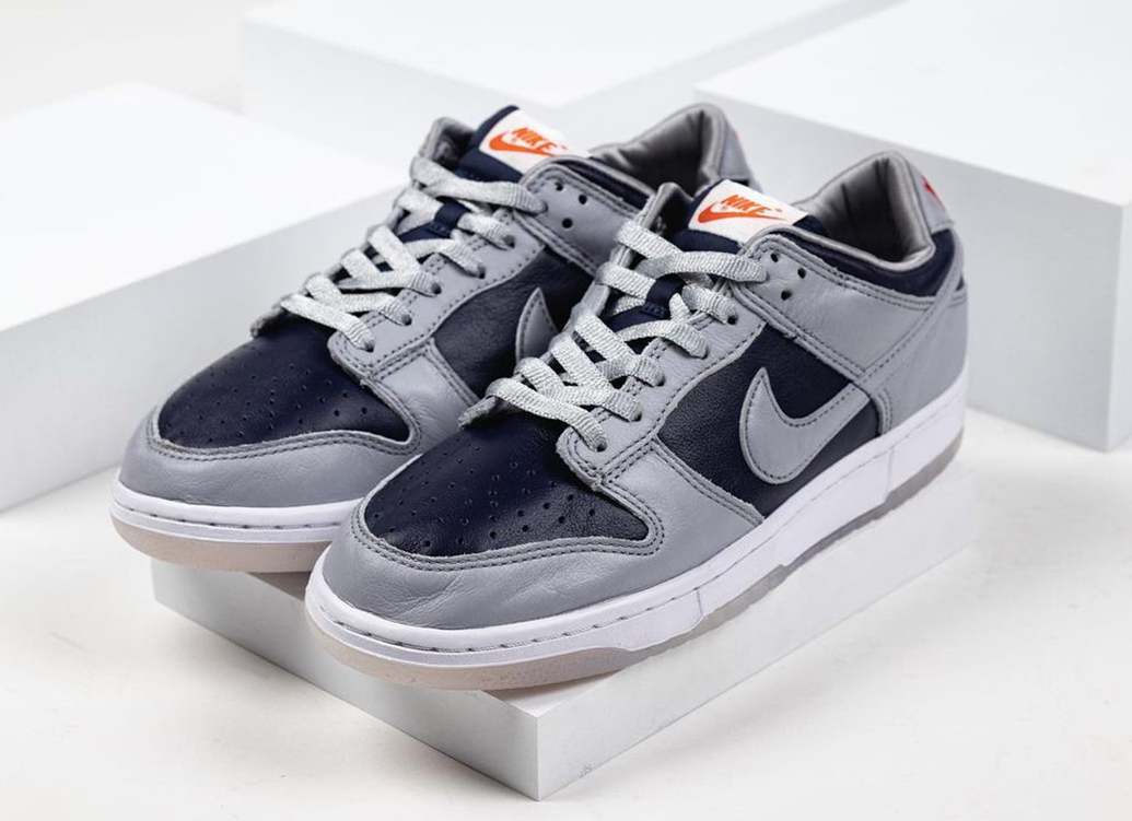 Nike Dunk Low College Navy Wolf Grey University Red DD1768-400 Release Date Info