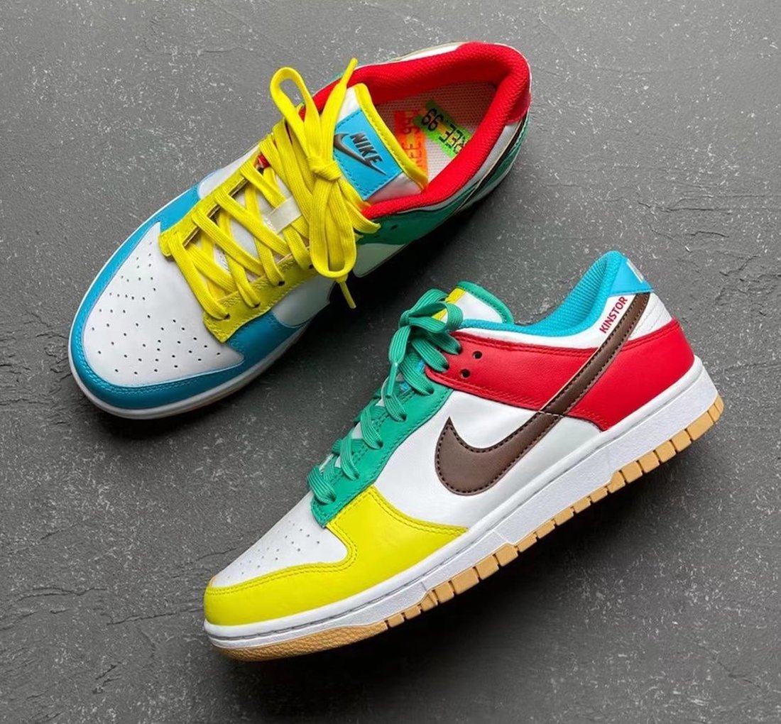Nike Dunk Low Free 99 Pack DH0952-001 DH0952-100 Release Date Info ...
