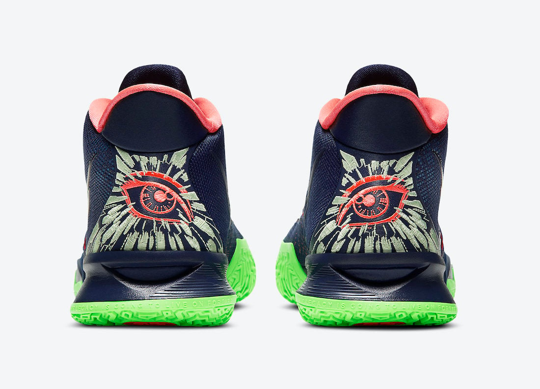 Nike Kyrie 7 Navy Green CQ9327-401 Release Date Info