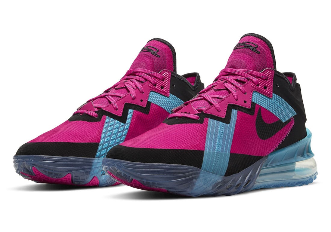 First Look at the Nike LeBron 18 Low ‘Fireberry’