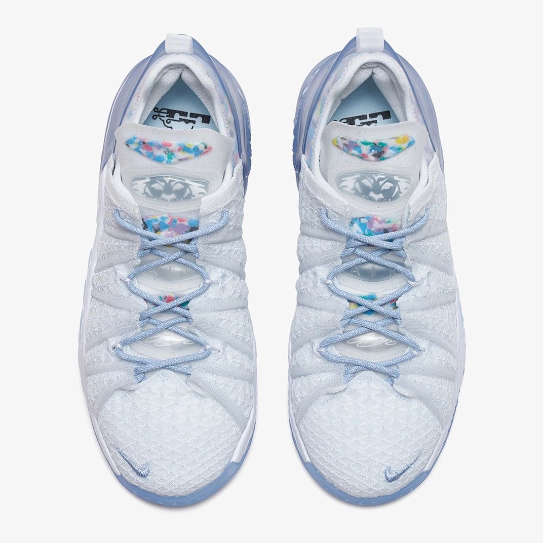 Nike LeBron 18 NRG GS Blue Tint White Clear CT4677-400 Release Date Info