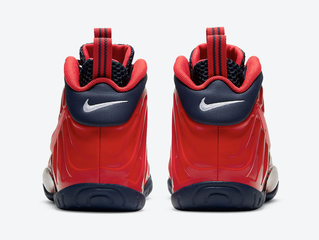 Nike Little Posite Pro Red Navy White CZ2520-600 Release Date Info