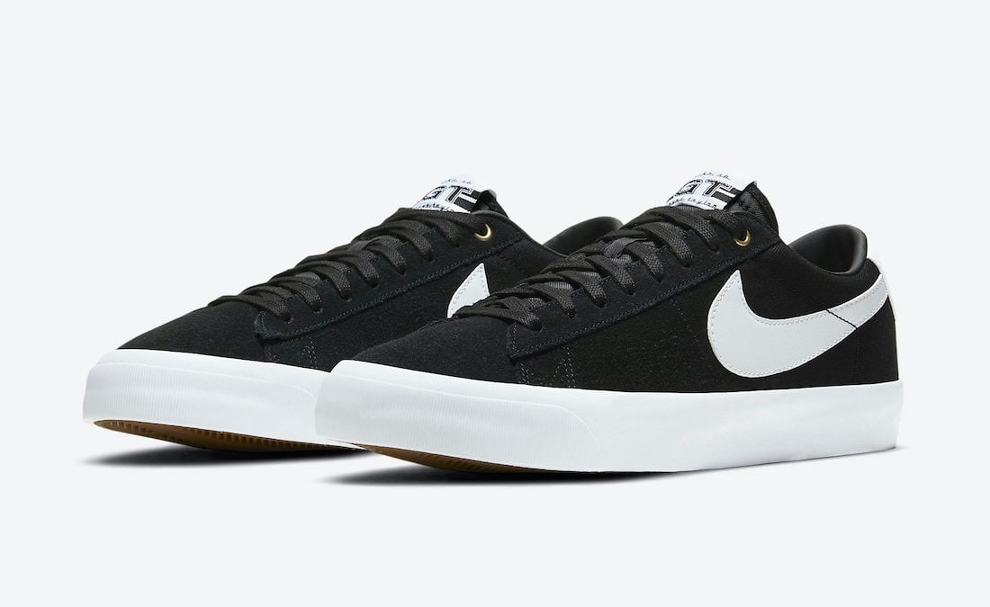 Grant Taylor’s Nike SB Blazer Low Available in ‘Black Gum’