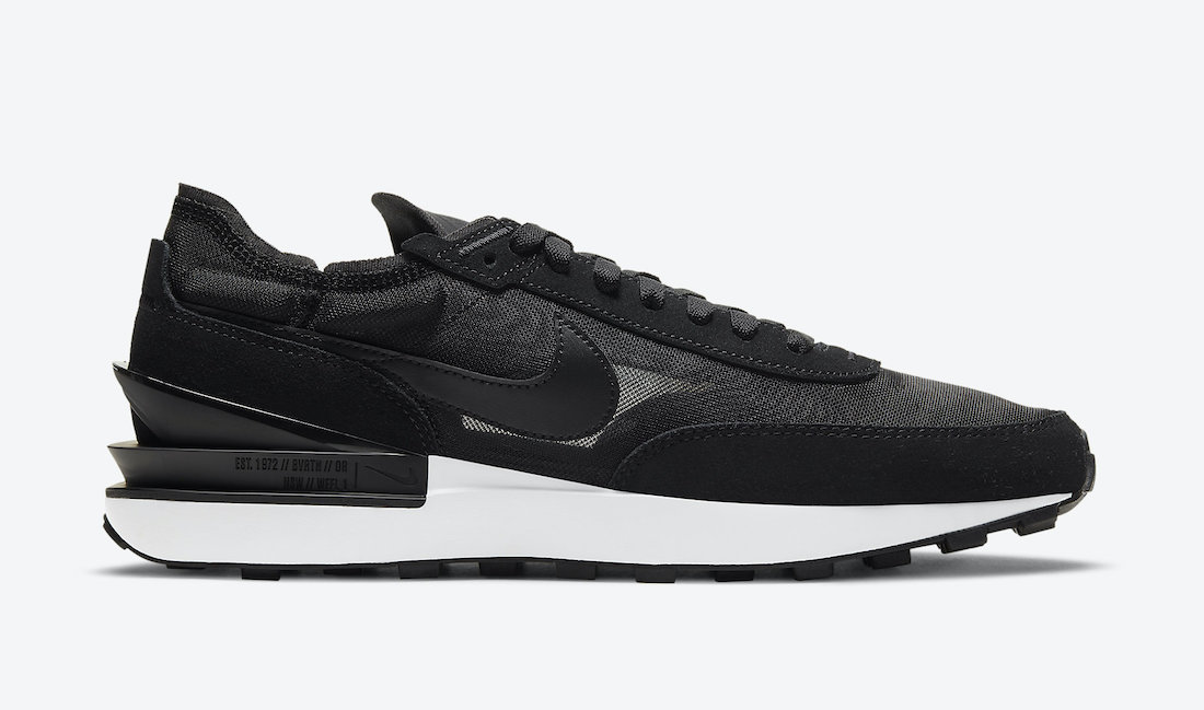 Nike Waffle One Black White DA7995-001 Release Date Info