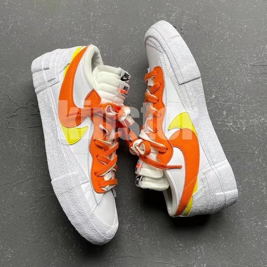 Sacai Nike Blazer Low Magma Orange DD1877-100 Release Price