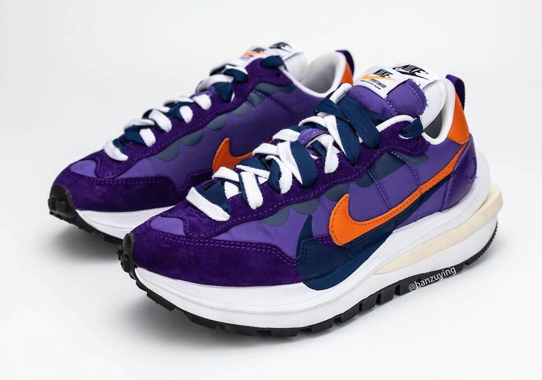 Sacai Nike VaporWaffle Dark Iris Purple Release Date
