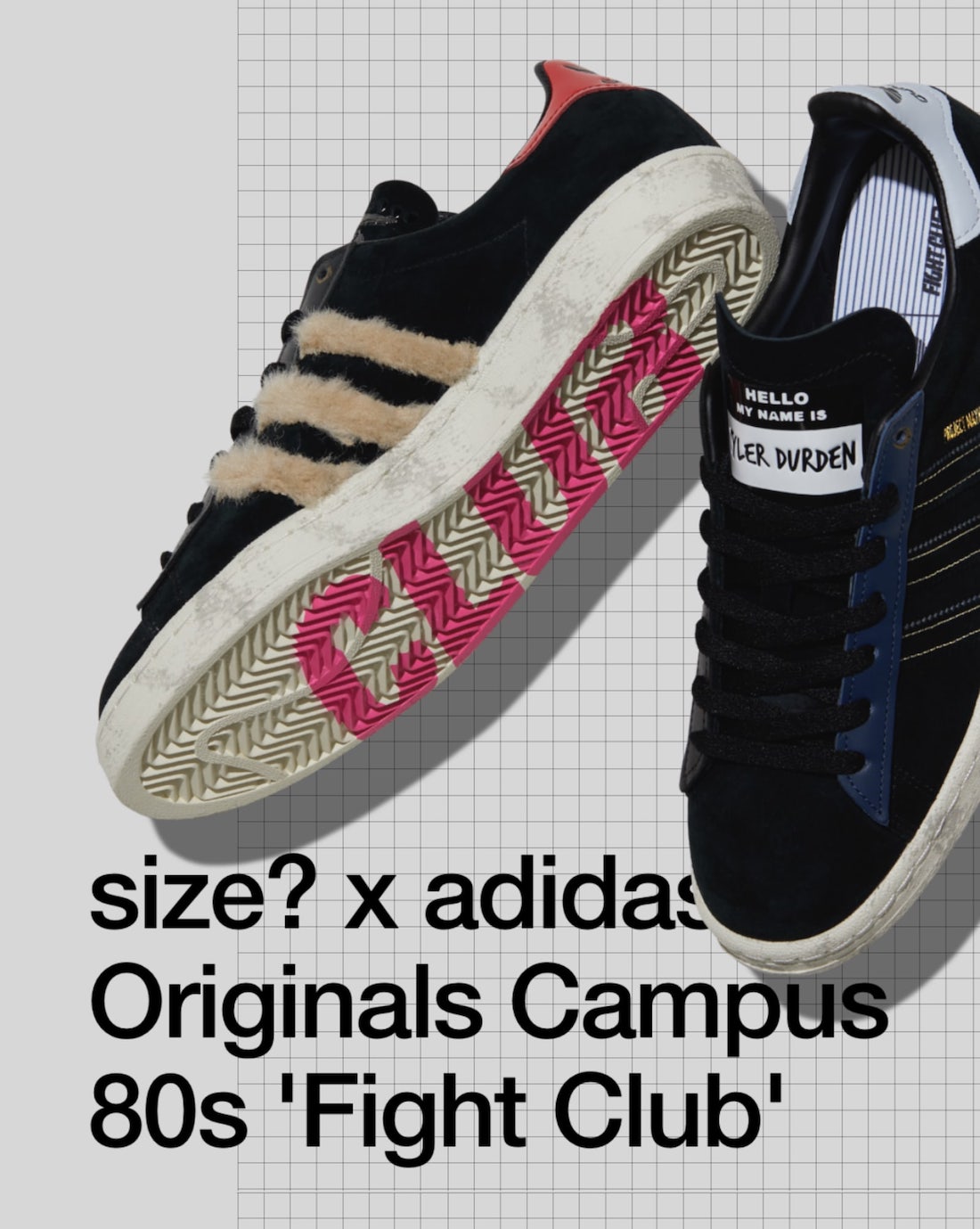 Size? adidas Campus 80s Fight Club Release Date Info