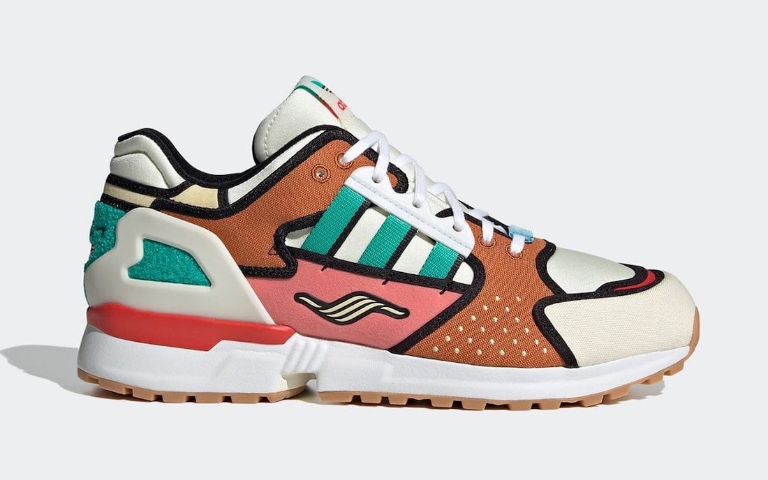 The Simpsons adidas ZX 10000 Krusty Burger H05783 Release Date Info