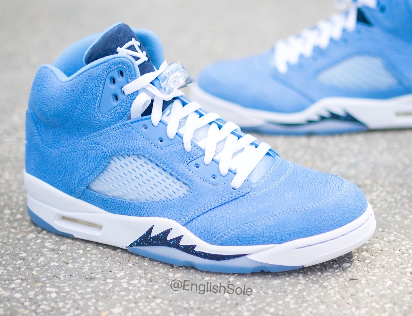 Detailed Look at the Air Jordan 5 ‘UNC’ PE