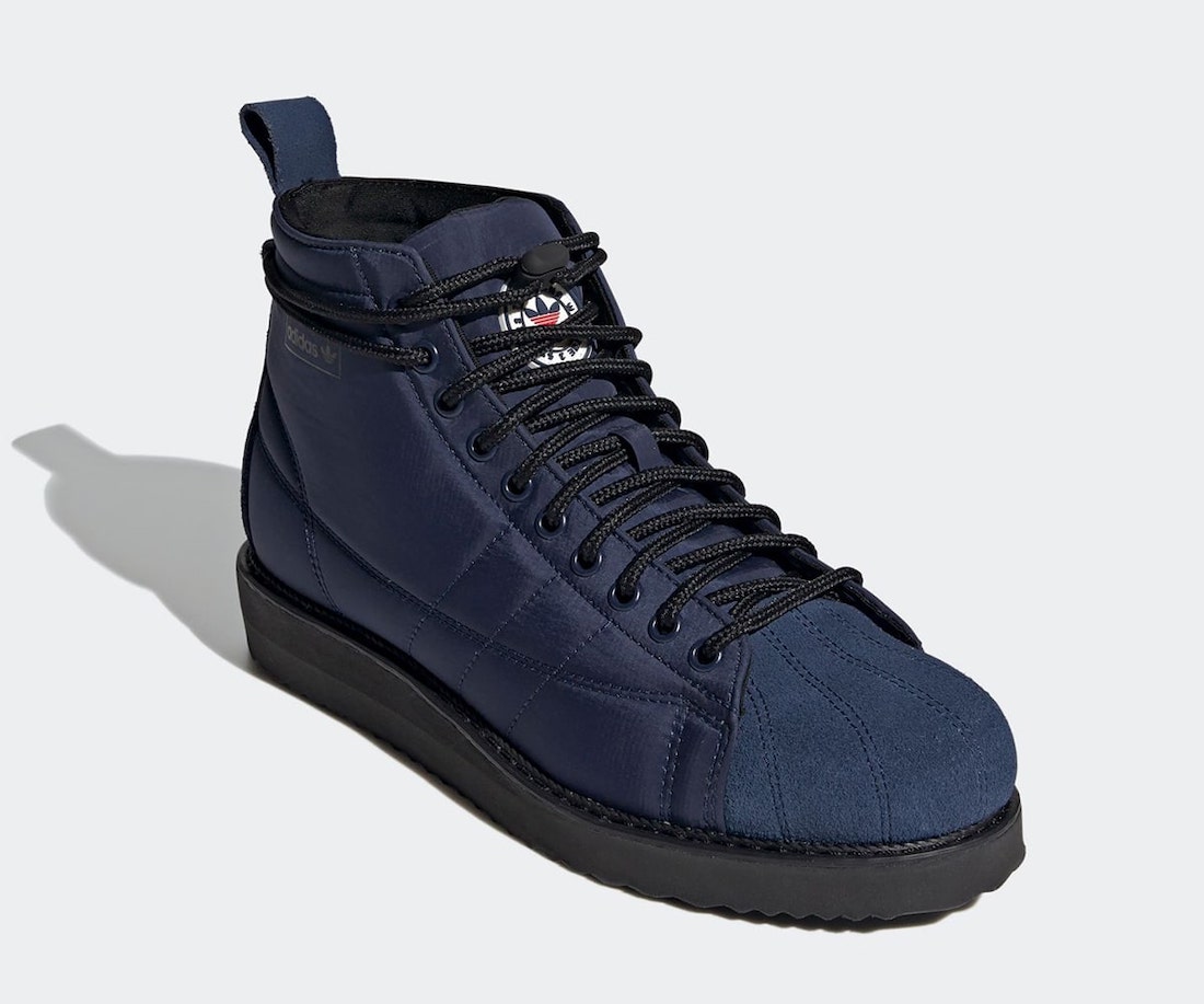 adidas Superstar Boots Navy H05133 Date Info