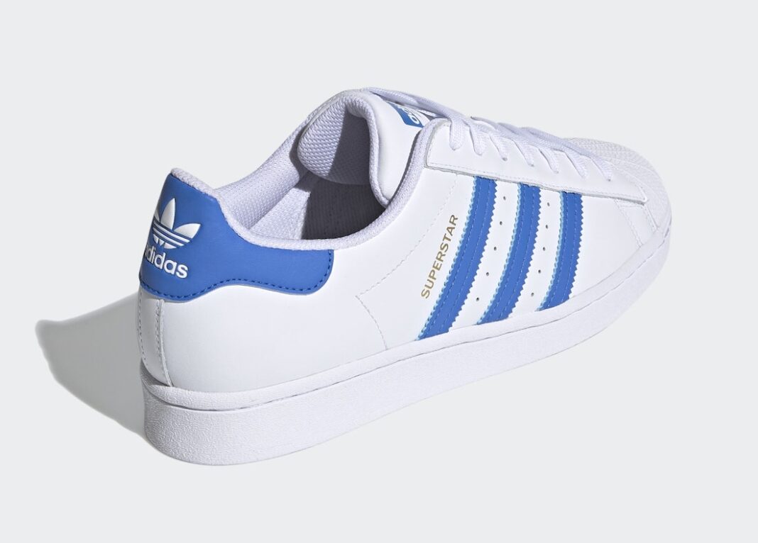 all blue adidas superstar